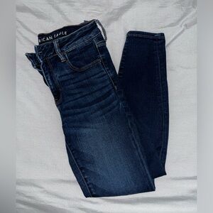 American Eagle Dark Wash Skinny Jeans